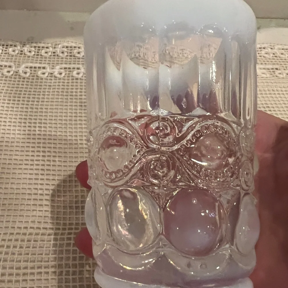 Mosser glass tumbler glass. In lovely Condition